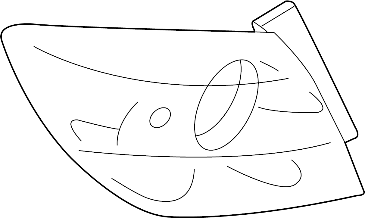 View BN8G51180A Tail Light Assembly (Left, Rear) Full-Sized Product Image