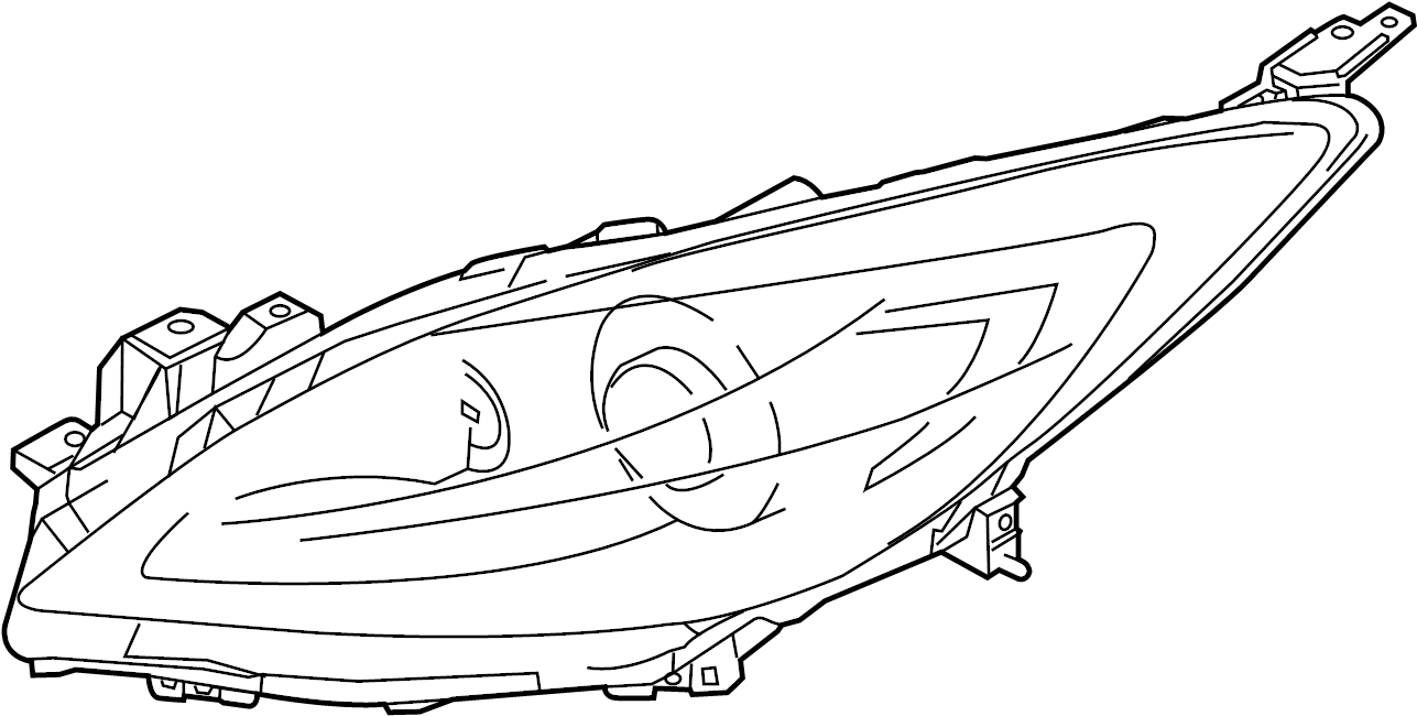 View BBN351041S Headlight (Left) Full-Sized Product Image