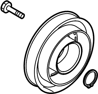View BBM461L10A A/C Compressor Clutch Full-Sized Product Image