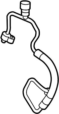 View BFD161461 A/C Refrigerant Discharge Hose Full-Sized Product Image