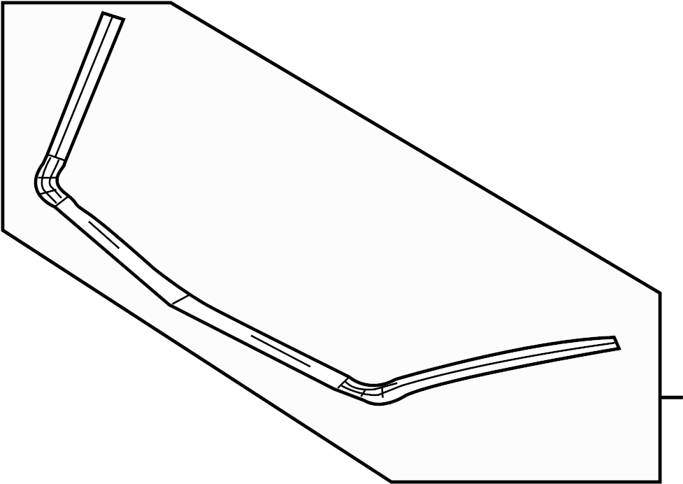 View BBN656770A Hood Seal (Front) Full-Sized Product Image
