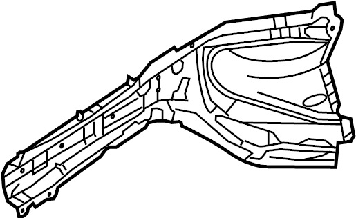 View BBM453311A Frame Side Member (Right, Lower) Full-Sized Product Image