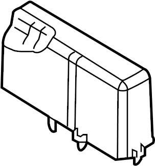View L3BD18593 Battery Cover (Front, Lower) Full-Sized Product Image