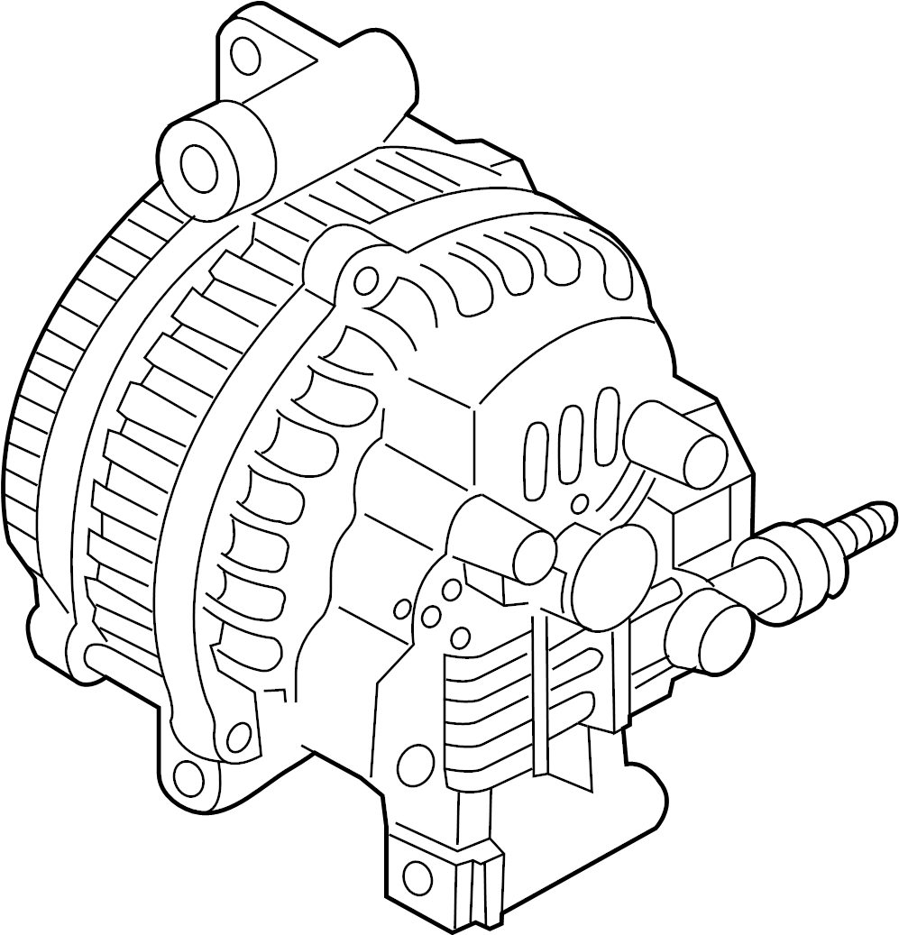 View LF8J18300 Alternator Full-Sized Product Image