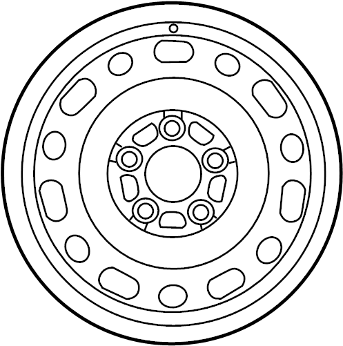 View 9965E26560 Wheel Full-Sized Product Image