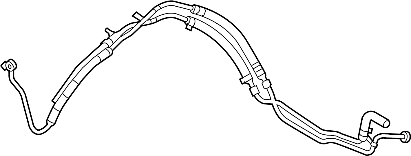 View BBY232410A Hose. Pressure. Steering. Power. Tube.  Full-Sized Product Image