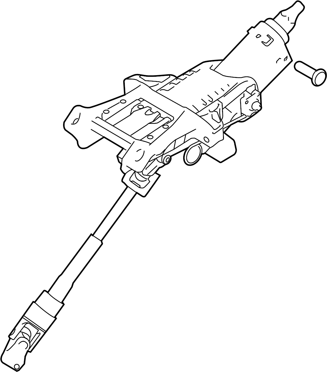 View BBM53210X Steering Column Full-Sized Product Image