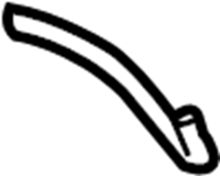View BBM867501 Windshield Washer Hose (Upper) Full-Sized Product Image