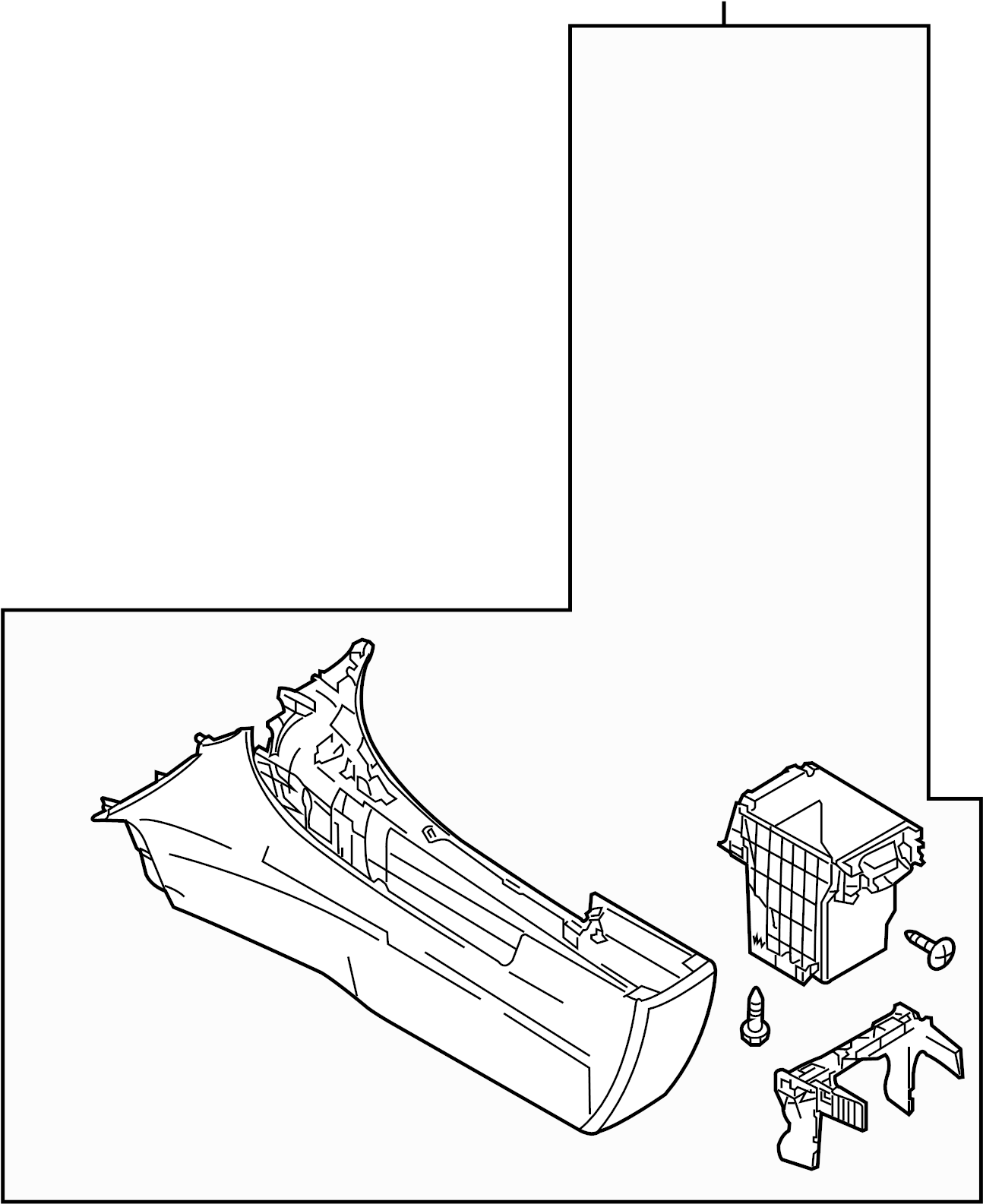 View BBM464420L02 Center Console (Front, Rear) Full-Sized Product Image