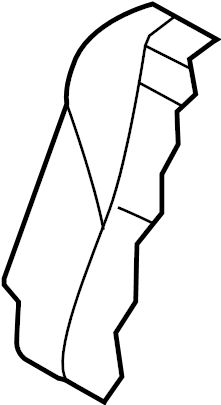 View BCR857400G02 Seat Back Assembly Full-Sized Product Image