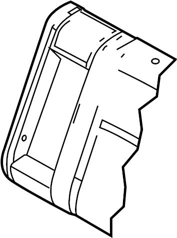 View BHA18845110 Seat Back Cushion Cover (Left, Rear) Full-Sized Product Image