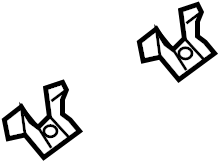 View BBM470286 Roof Panel Nut Full-Sized Product Image