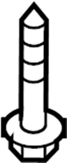 View 998650612 Dome Light Screw Full-Sized Product Image