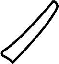 View BBN5504R2 Rocker Panel Molding Insulator (Front) Full-Sized Product Image