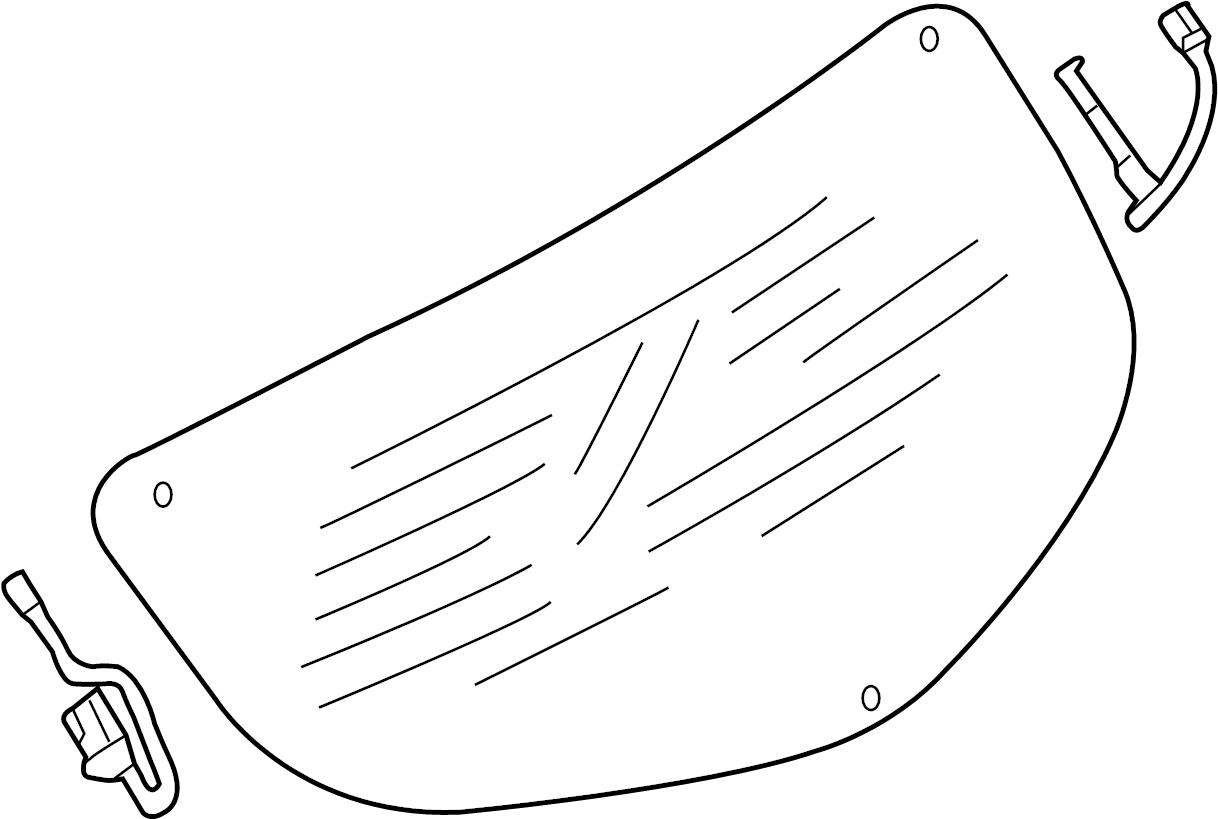 View BBN963930B Liftgate Glass Full-Sized Product Image