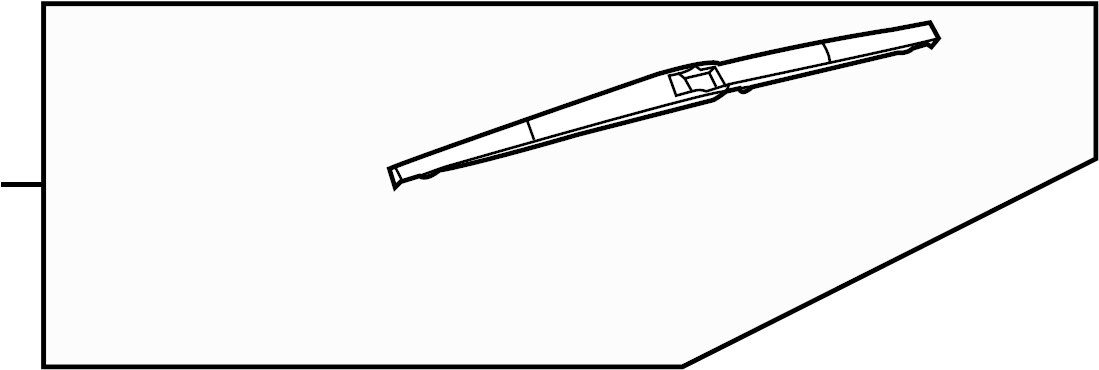 View GS2A67330 Back Glass Wiper Blade (Rear) Full-Sized Product Image