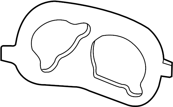 View BBN751153B Tail Light Gasket (Right, Rear) Full-Sized Product Image
