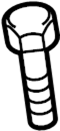 View 9YA020650 Engine Air Intake Hose Bolt (Upper) Full-Sized Product Image