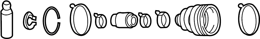 View GG6422530 CV Joint Boot Kit Full-Sized Product Image