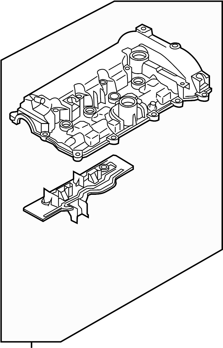 View PE0110210A Engine Valve Cover Full-Sized Product Image