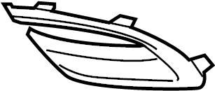 View BANE50C11A Fog Light Trim Full-Sized Product Image