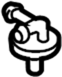 View PEAR15355 Engine Coolant Reservoir Cap Full-Sized Product Image