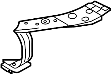 View B45A54140 Fender Apron Extension (Front) Full-Sized Product Image