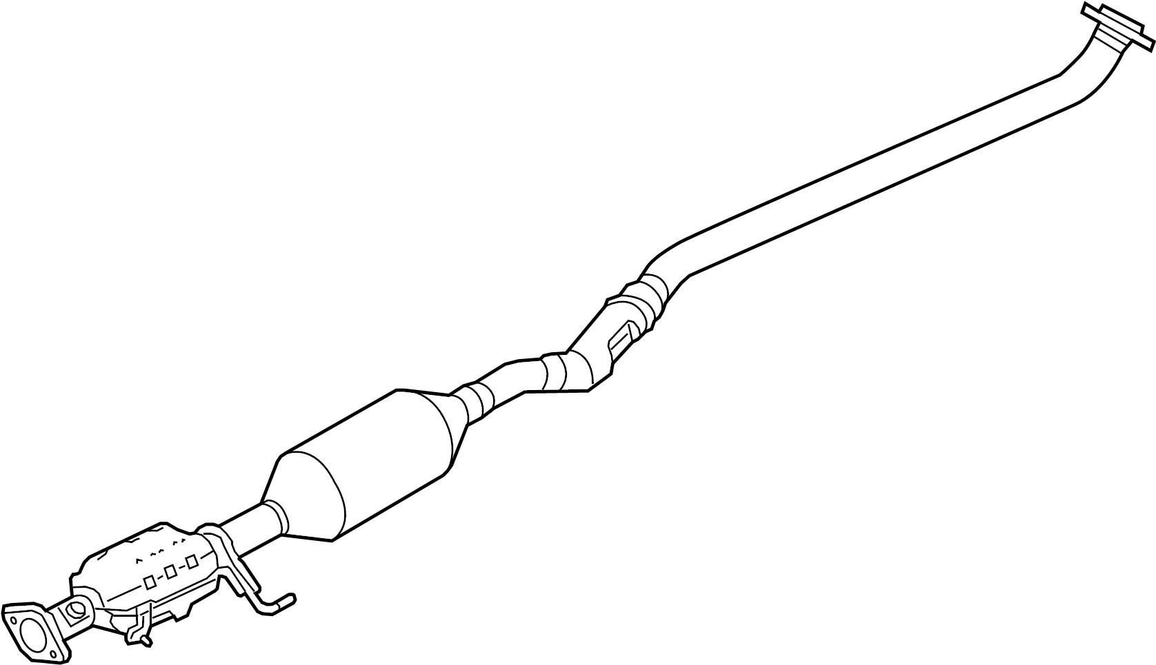 View PE702055XA Catalytic Converter Full-Sized Product Image