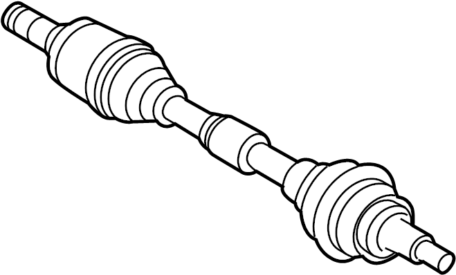 View FTC42560X CV Axle Assembly Full-Sized Product Image