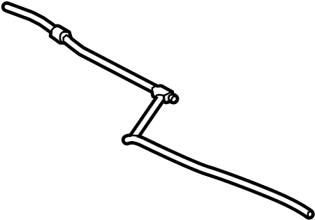 View BJS7674D0 Windshield Washer Hose (Upper) Full-Sized Product Image