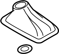 View BHN464330C Automatic Transmission Shift Lever Boot Full-Sized Product Image