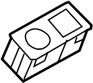 View BHN966962 12 Volt Accessory Power Outlet Housing Full-Sized Product Image