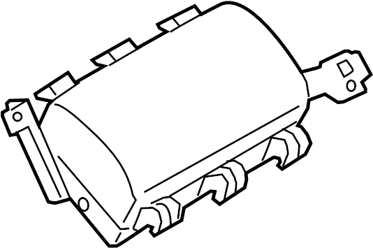 View BABF57K50 Instrument Panel Air Bag Full-Sized Product Image
