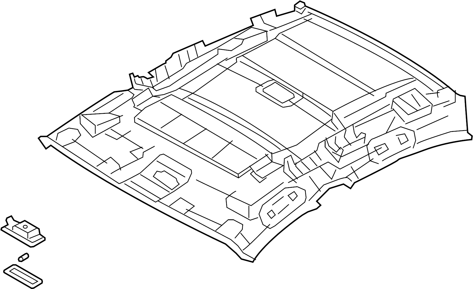 View BJD56803ZL75 Headliner Full-Sized Product Image