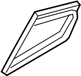 View BHN972651 Vent Window Weatherstrip (Right) Full-Sized Product Image