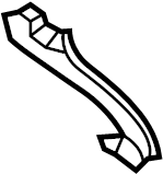 View B4YA7144YA Quarter Panel Extension (Rear) Full-Sized Product Image