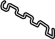 View BHP388953 Seat Back Reinforcement Plate Full-Sized Product Image