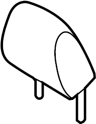 View BJS788140B02 Headrest Full-Sized Product Image