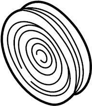 View LC7061L12 A/C Compressor Clutch Pulley Full-Sized Product Image