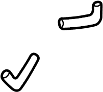 View LC7161311A HVAC Heater Hose (Rear) Full-Sized Product Image