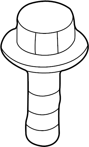 View B6BF18401A Starter Bolt Full-Sized Product Image