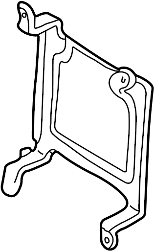 View AJ5118710A Engine Control Module (ECM) Bracket (Rear, Upper) Full-Sized Product Image