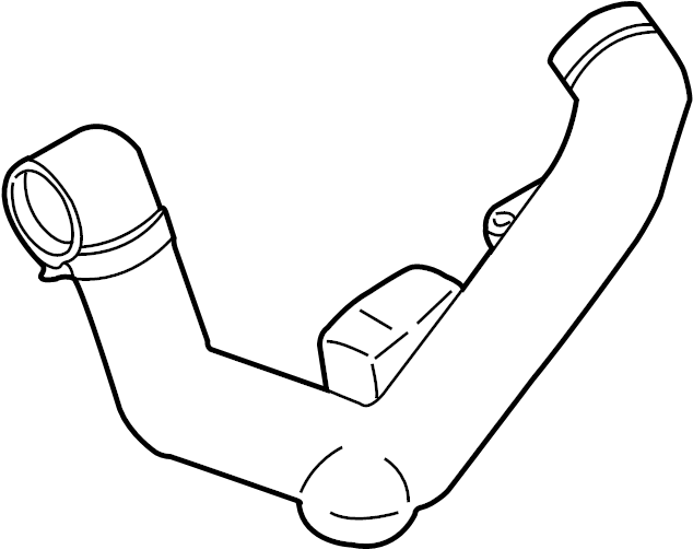 View GY0113200C Engine Air Intake Hose Full-Sized Product Image
