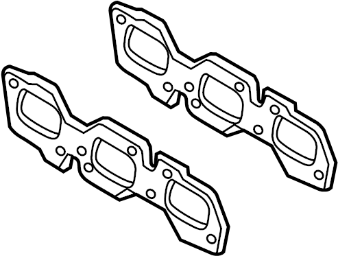 View SH17-13-460 GASKET, EXHAUST MANIFOLD Full-Sized Product Image