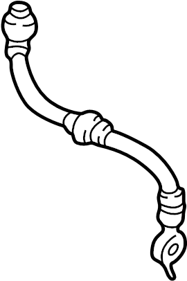 View LC6243980B Brake Hydraulic Hose Full-Sized Product Image