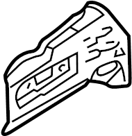 View LC627165ZB Cowl Panel Reinforcement (Left) Full-Sized Product Image