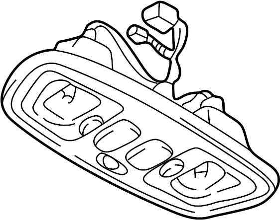 View LC716997080 Overhead Console Full-Sized Product Image