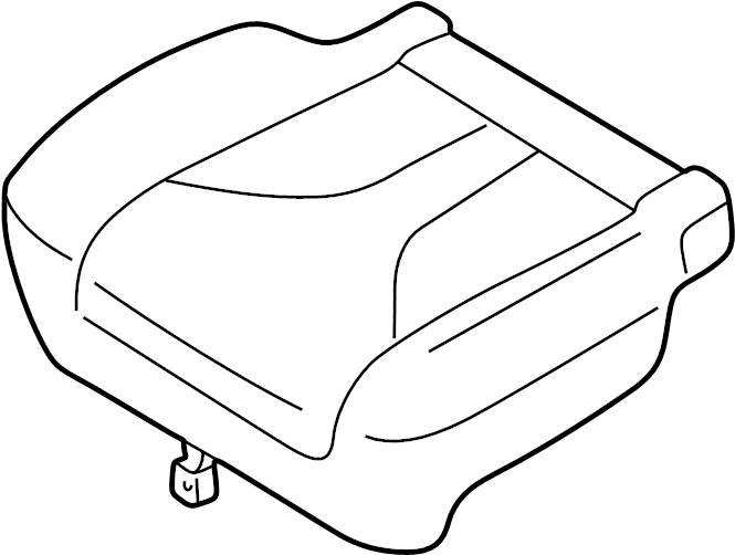 View LD558816080 Seat Cushion Foam Full-Sized Product Image
