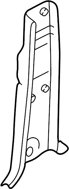 View LD526823005 Door Pillar Post Trim Set (Left, Lower) Full-Sized Product Image