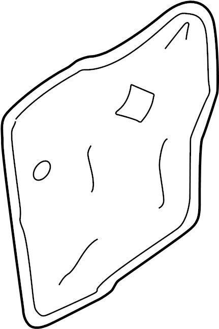 View S08472862 Door Panel Insulation (Rear) Full-Sized Product Image